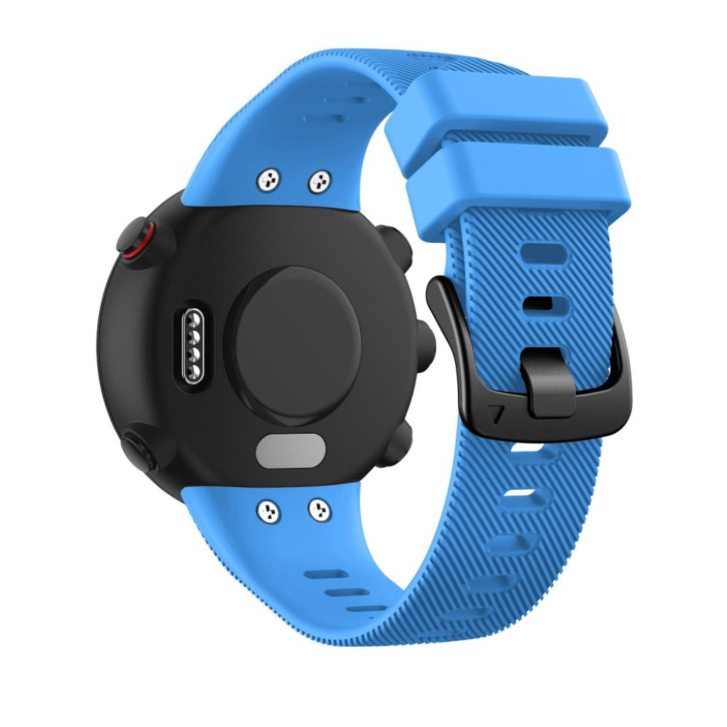 Alle tiders Garmin Forerunner 45 Silikone Rem - Blå#serie_11