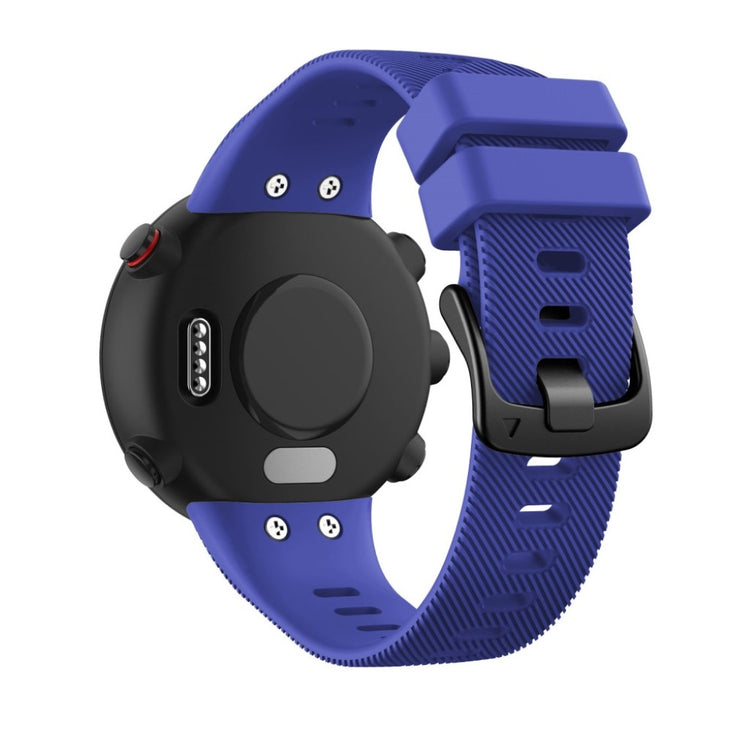 Alle tiders Garmin Forerunner 45 Silikone Rem - Blå#serie_14