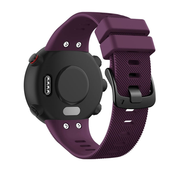 Alle tiders Garmin Forerunner 45 Silikone Rem - Lilla#serie_15