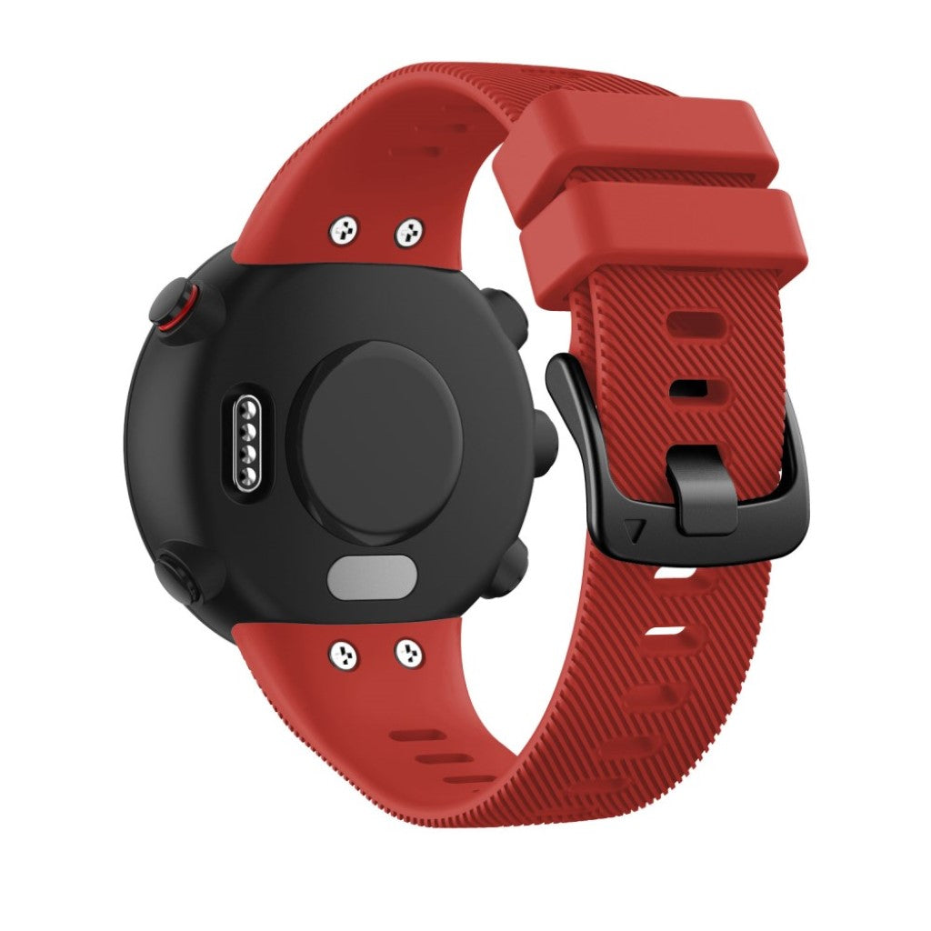 Alle tiders Garmin Forerunner 45 Silikone Rem - Rød#serie_4