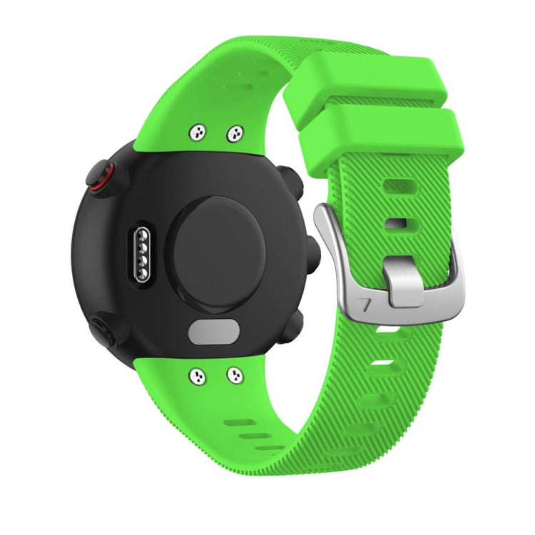 Kønt Garmin Forerunner 45 Silikone Rem - Grøn#serie_8