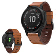 Confortevole Garmin Fenix 6S Vera Pelle Cinturino
