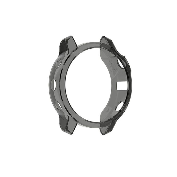 Garmin Fenix 6S / Garmin Fenix 6S Pro Gennemsigtig Silikone Bumper  - Sort#serie_3