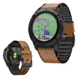 Incredibilmente Confortevole Garmin Fenix 6 / Garmin Fenix 5 Vera Pelle E Silicone / Tpu Universali Cinturino