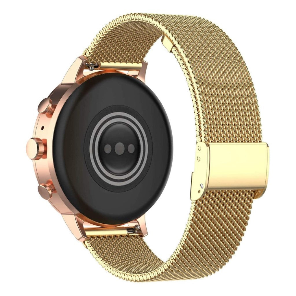 Pænt Garmin Vivoactive 4S Metal Rem - Guld#serie_4