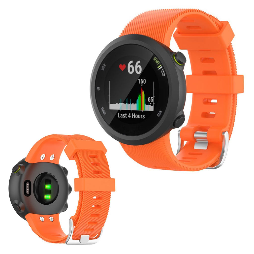 Helt vildt skøn Garmin Swim 2 Silikone Rem - Orange#serie_6