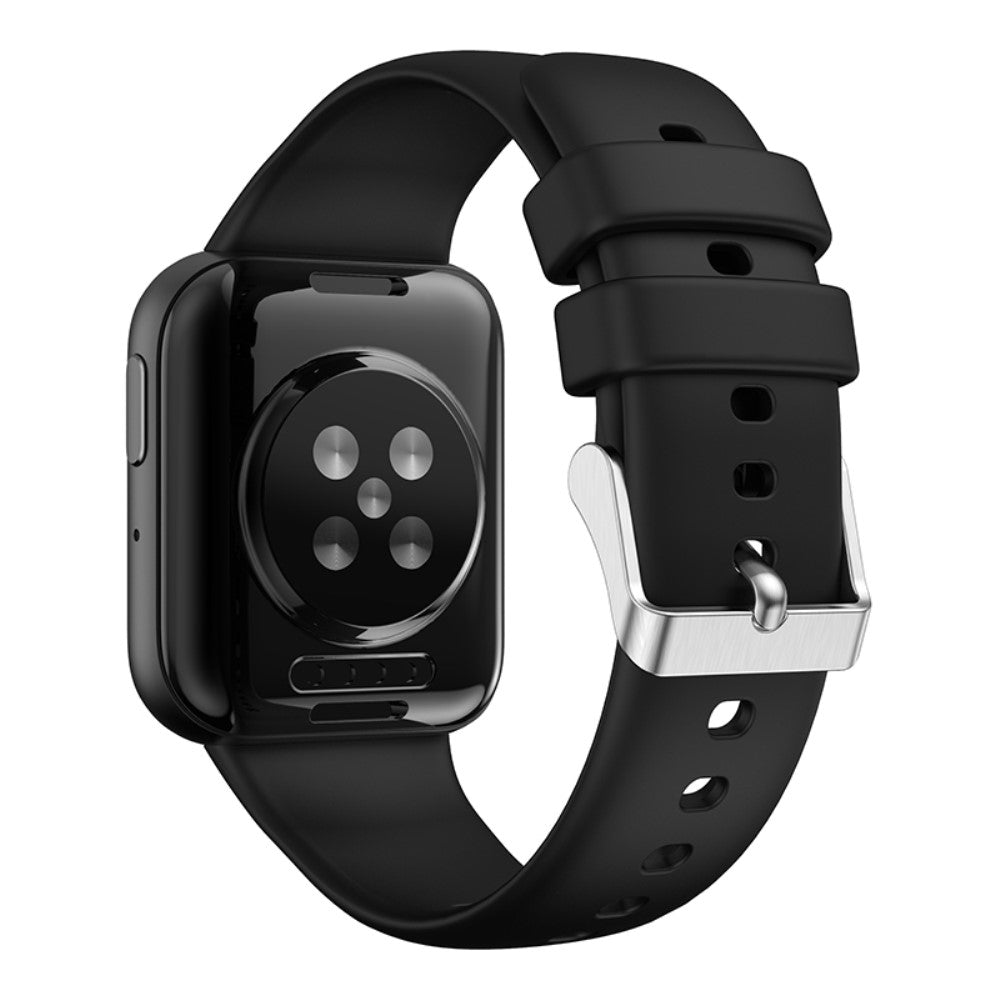 Helt vildt godt Oppo Watch 3 Silikone Rem - Sort#serie_3