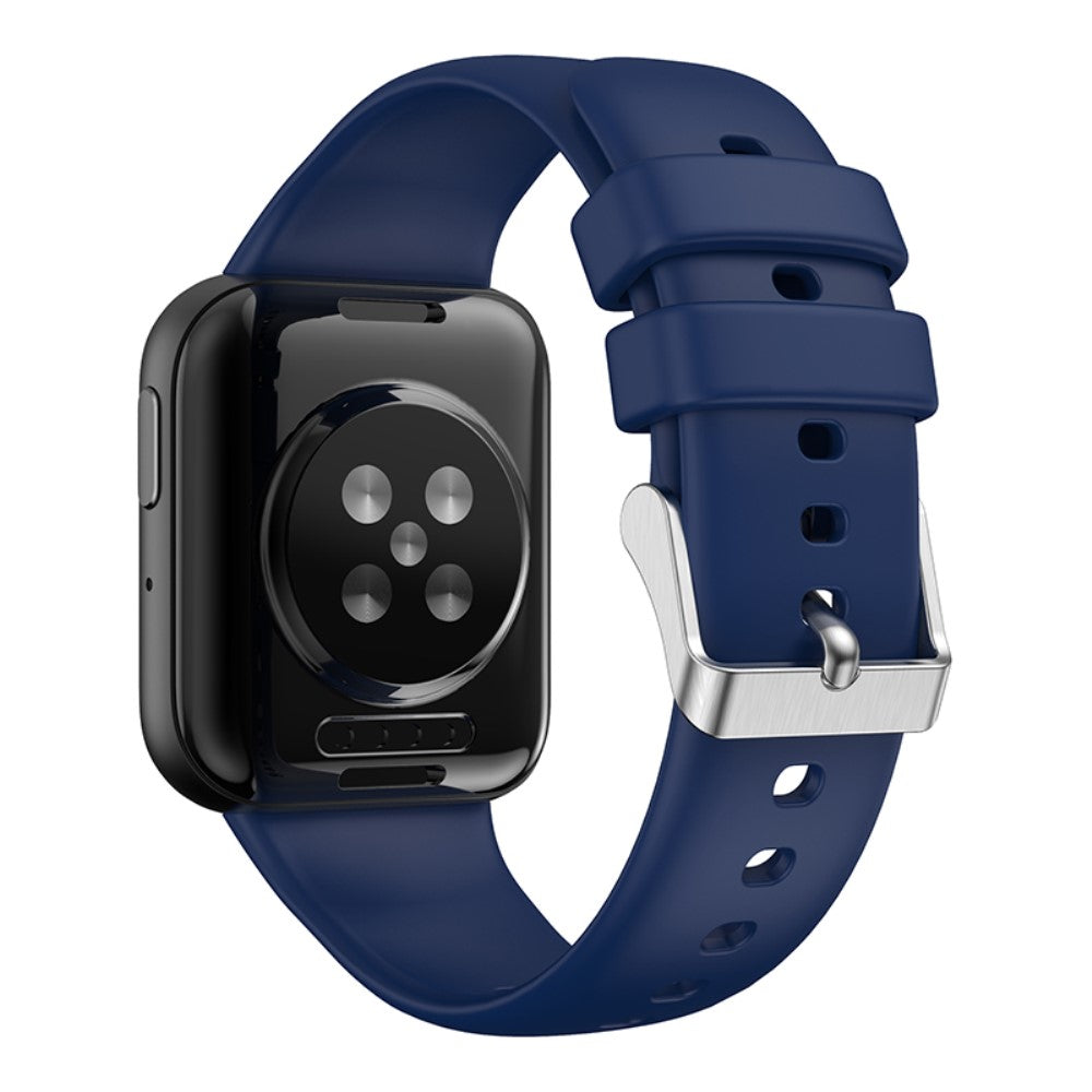 Helt vildt godt Oppo Watch 3 Silikone Rem - Blå#serie_6