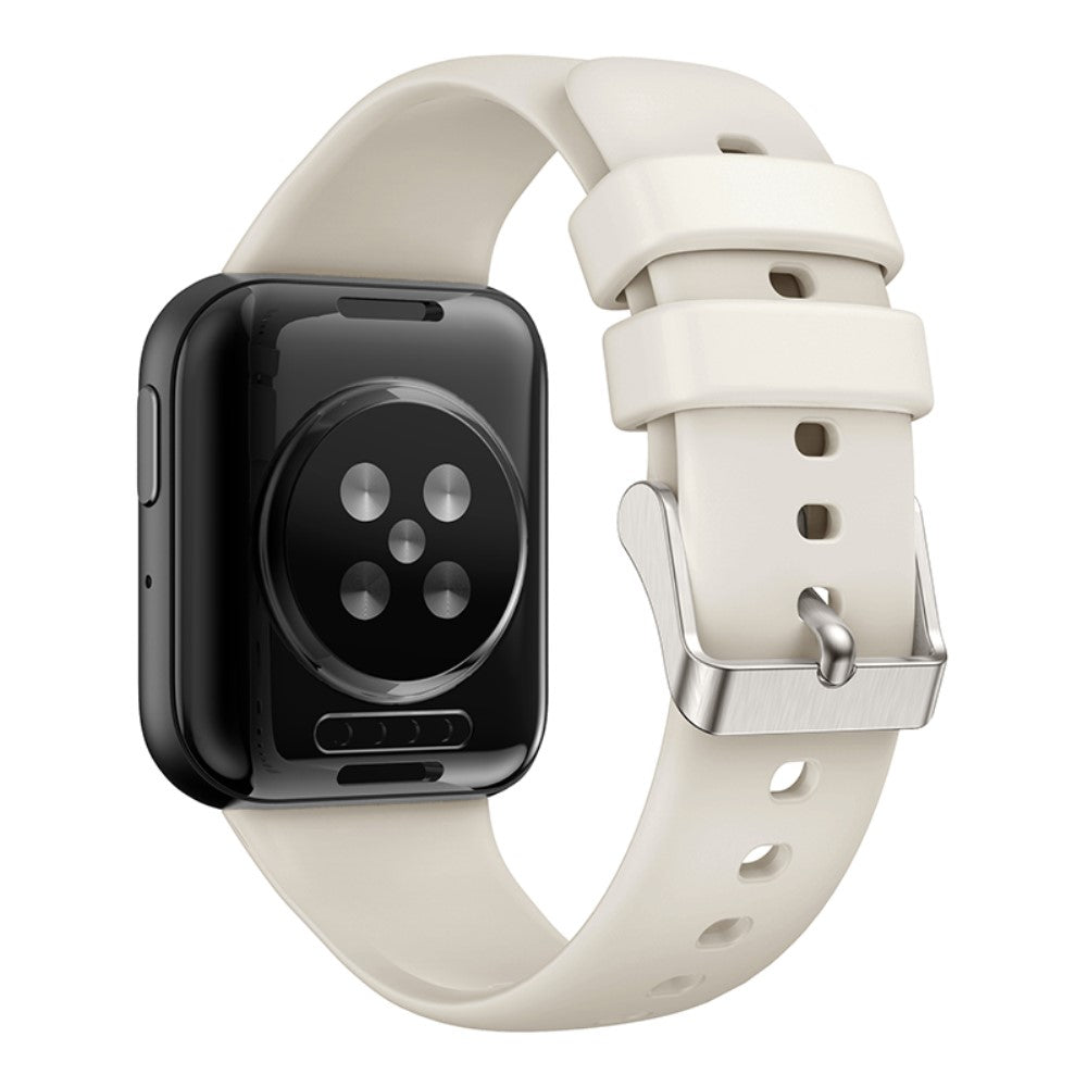 Helt vildt godt Oppo Watch 3 Silikone Rem - Hvid#serie_7