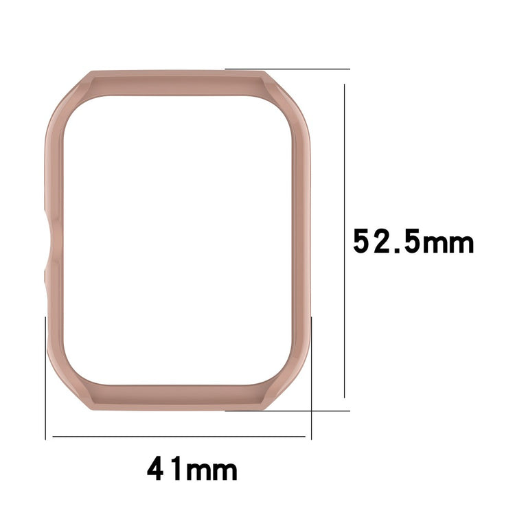Oppo Watch 3 Pro Plastik Cover med Skærmbeskytter - Pink#serie_6