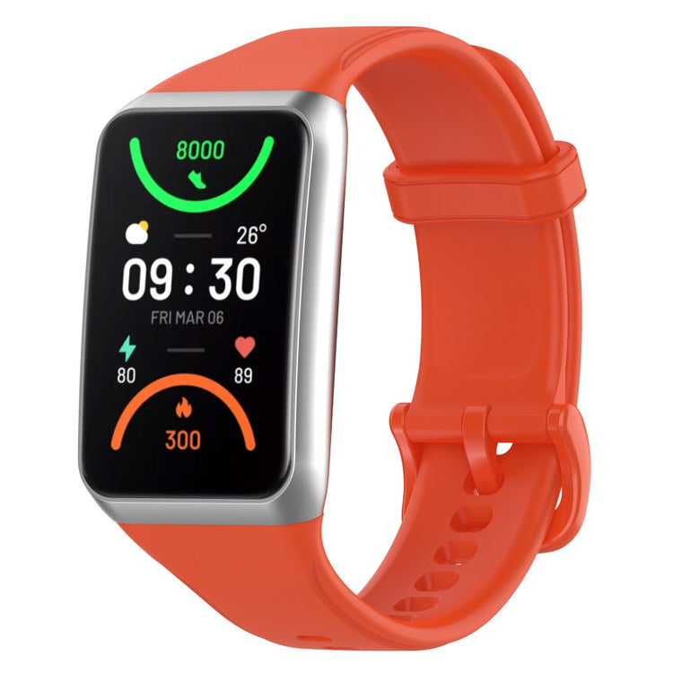 Rigtigt fed Oppo Band 2 Silikone Rem - Orange#serie_5