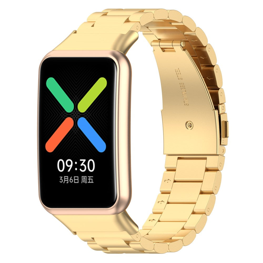 Mega sejt Oppo Watch Free Metal Rem - Guld#serie_5