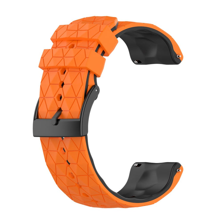 Super nydelig Universal Suunto Silikone Rem - Orange#serie_2