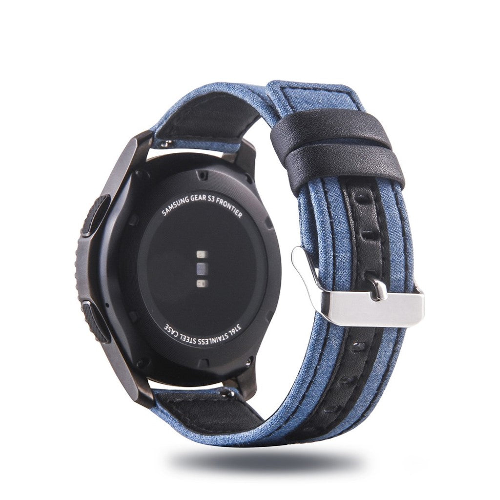 Meget smuk Amazfit Bip Nylon Rem - Blå#serie_18