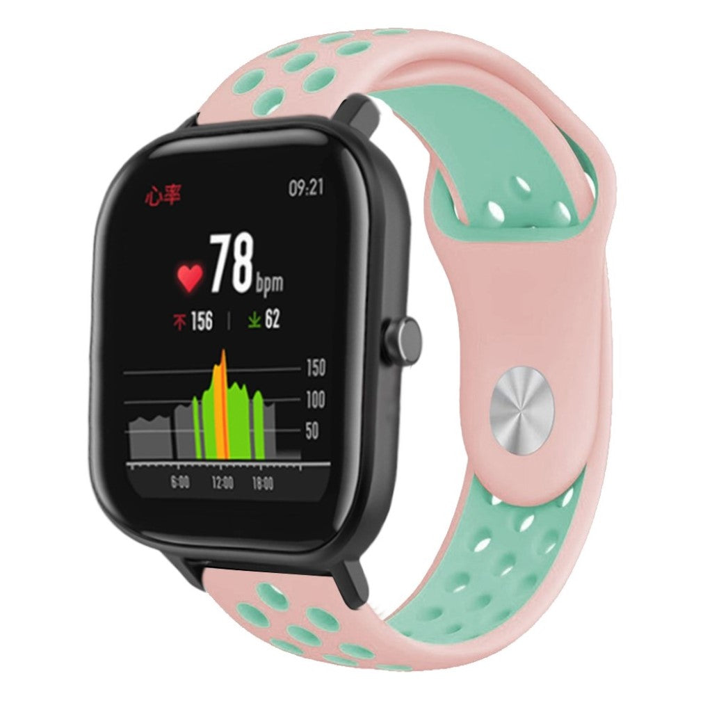 Vildt sejt Amazfit Youth Silikone Rem - Pink#serie_5