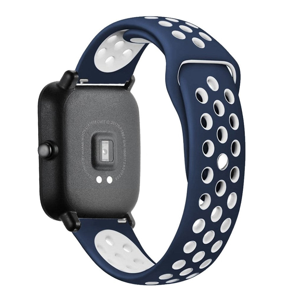 Vildt sejt Amazfit Youth Silikone Rem - Blå#serie_6