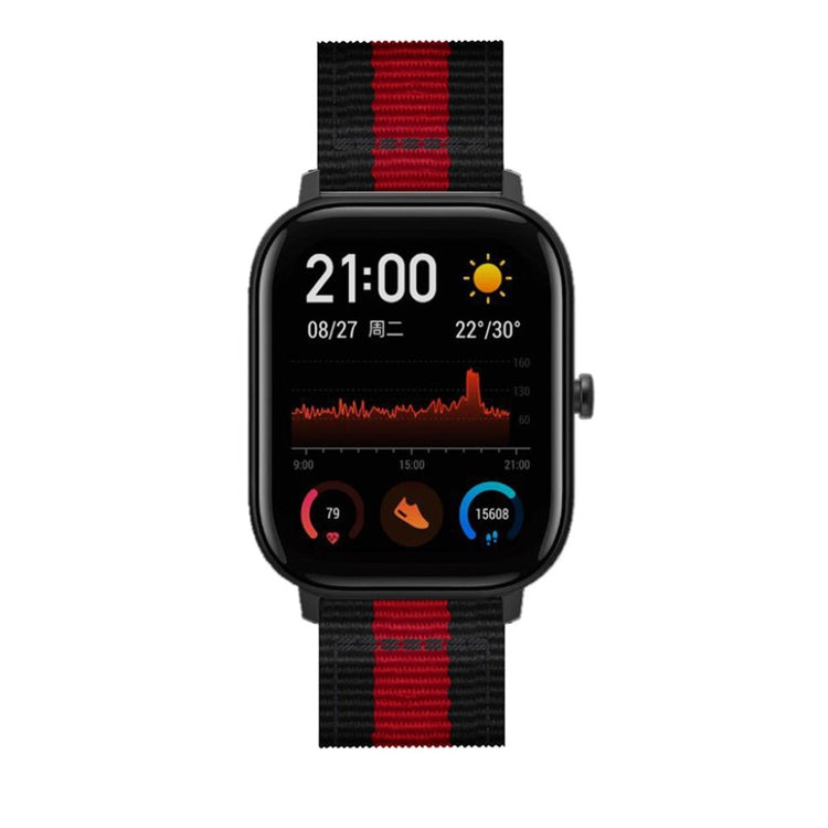 Mega sejt Amazfit Youth Nylon Rem - Sort#serie_1