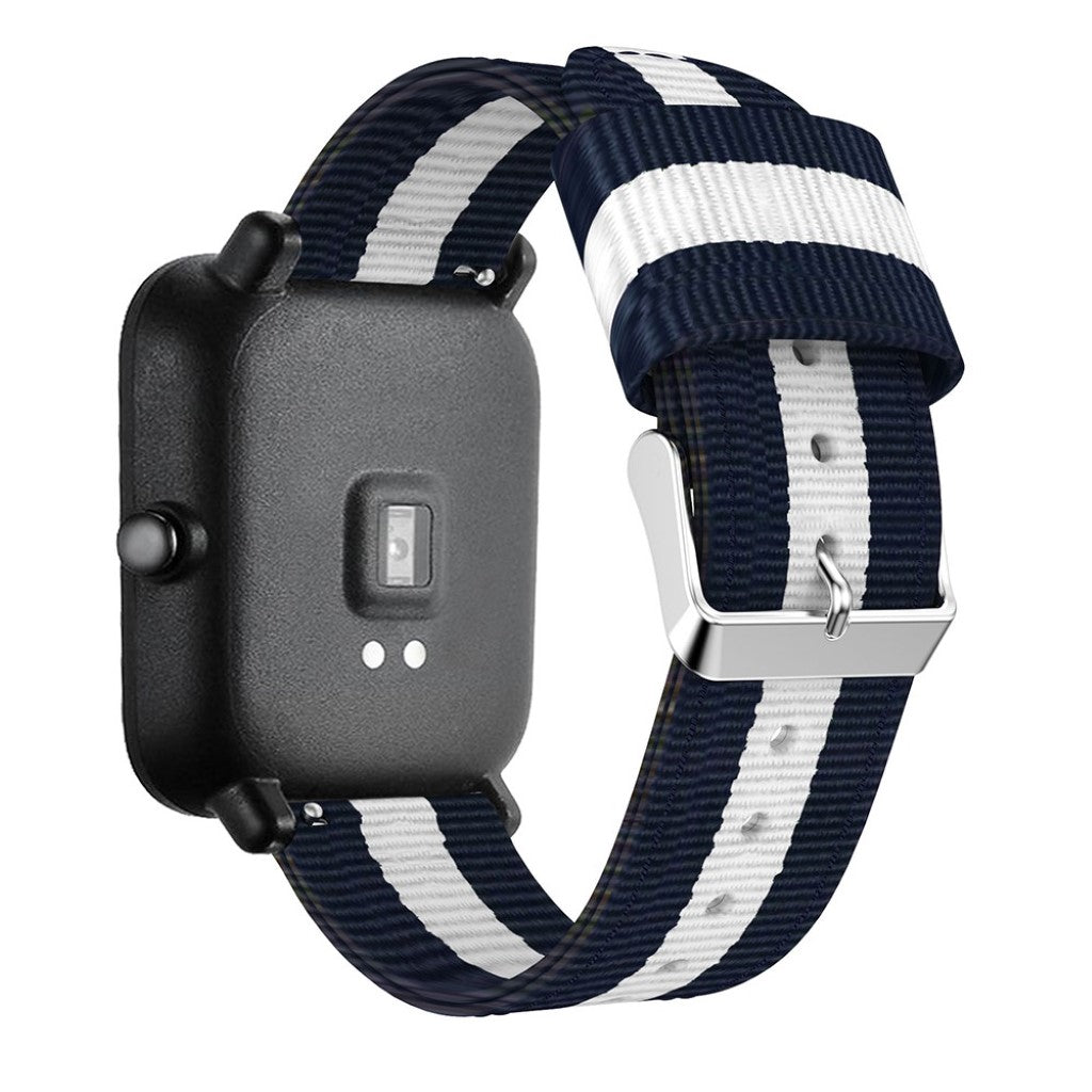 Mega sejt Amazfit Youth Nylon Rem - Blå#serie_2