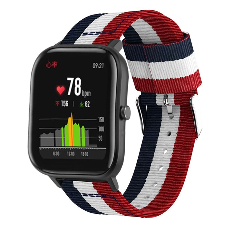 Mega sejt Amazfit Youth Nylon Rem - Flerfarvet#serie_3