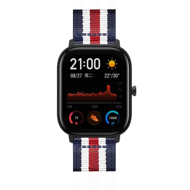 Mega sejt Amazfit Youth Nylon Rem - Flerfarvet#serie_4