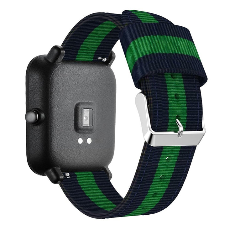 Mega sejt Amazfit Youth Nylon Rem - Blå#serie_5