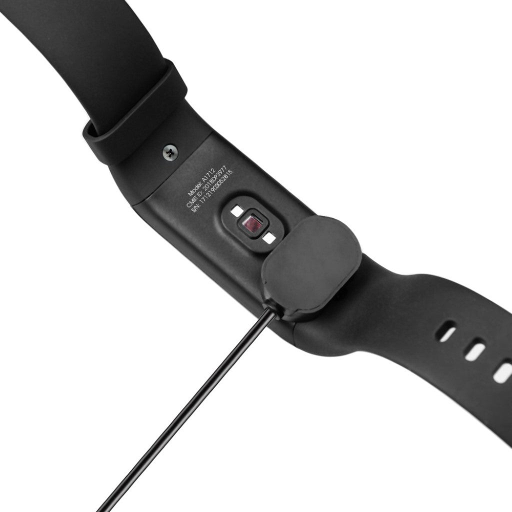 1m Amazfit Cor 2 USB Opladningskabel - Sort#serie_1