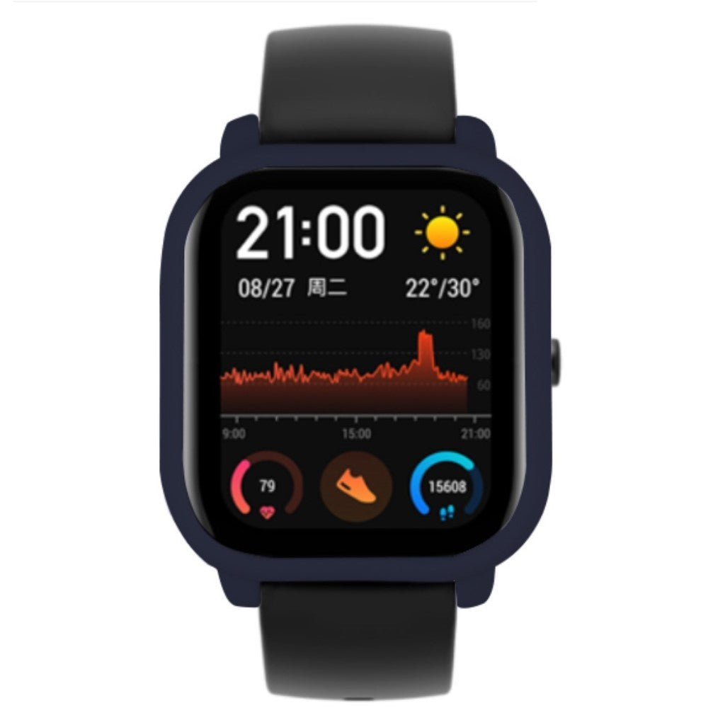 Amazfit GTS  Silikone Bumper  - Blå#serie_10