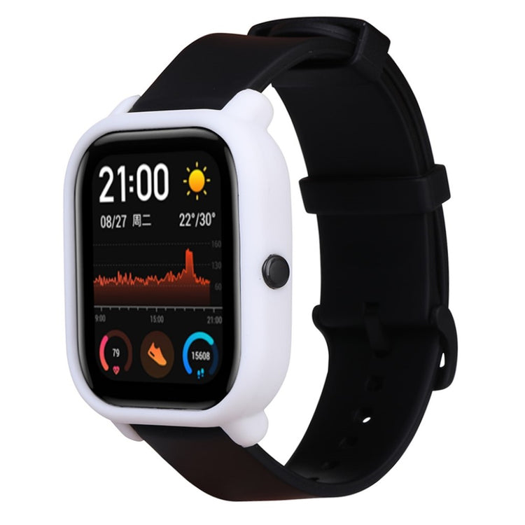 Amazfit GTS  Silikone Bumper  - Hvid#serie_2