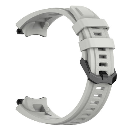 Mega nydelig Amazfit T-Rex 2 Silikone Rem - Sølv#serie_1