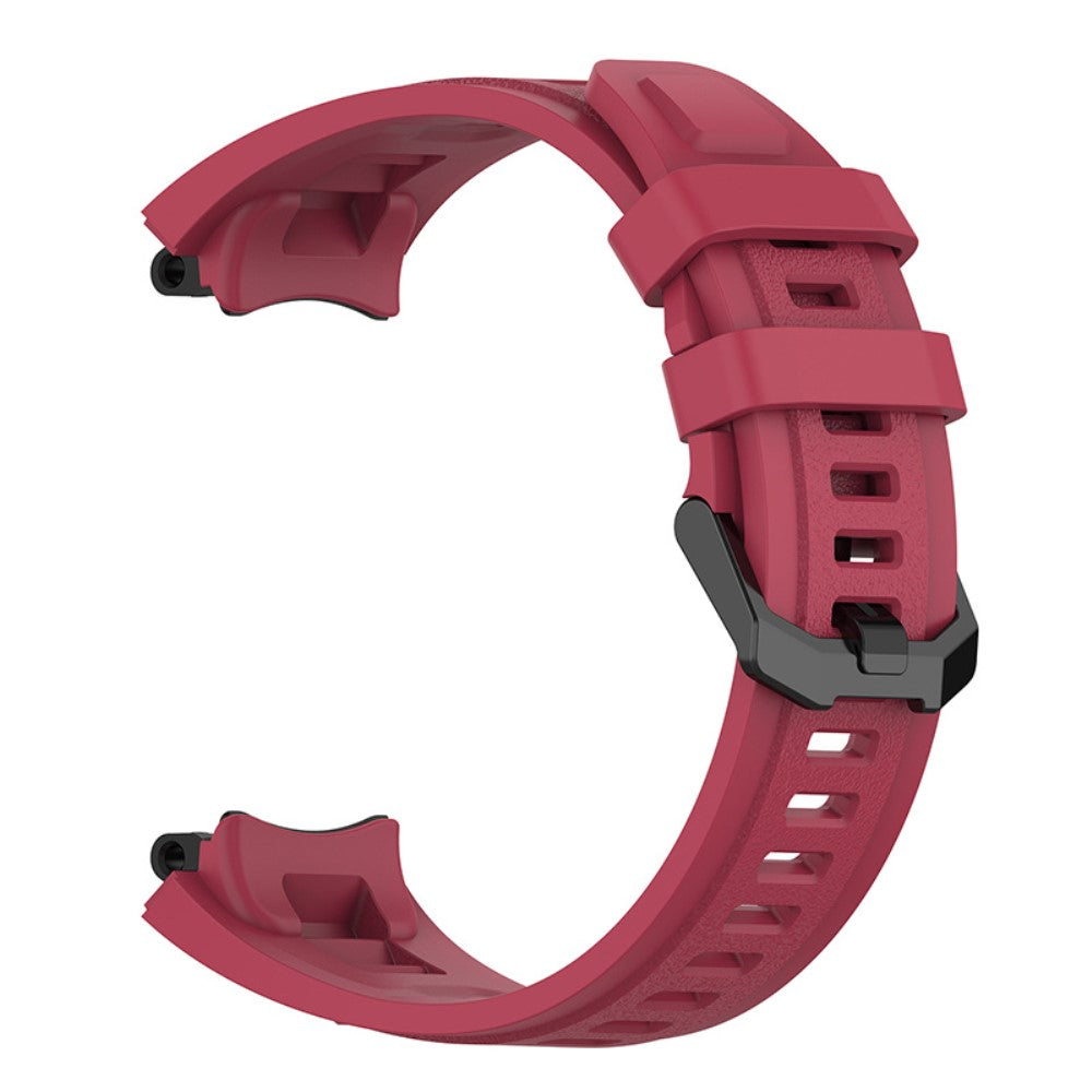 Mega nydelig Amazfit T-Rex 2 Silikone Rem - Rød#serie_5