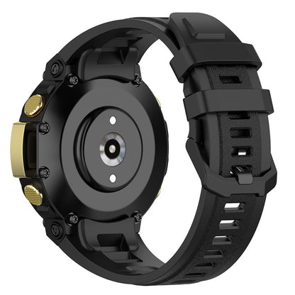 Mega nydelig Amazfit T-Rex 2 Silikone Rem - Sort#serie_6