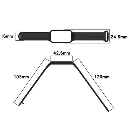 Vildt rart Amazfit Band 7 Plastik Rem - Lilla#serie_4