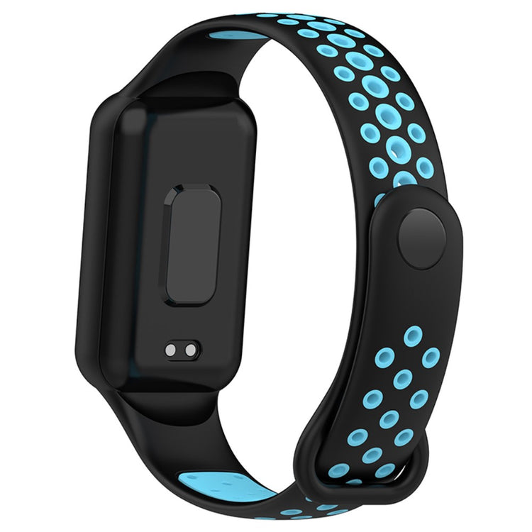 Mega flot Amazfit Band 7 Silikone Rem - Blå#serie_4