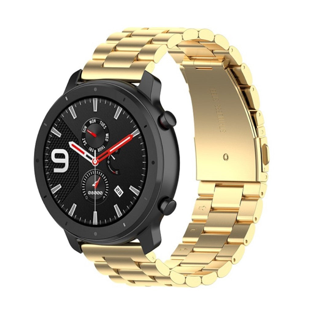 Rigtigt rart Universal Fossil Metal Rem - Guld#serie_2