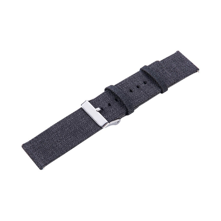 Mega hårdfør Fossil Gen 4 (40mm) Nylon Rem - Sort#serie_1