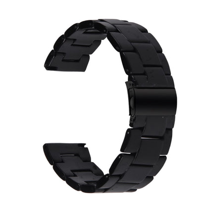 Super godt Universal Fossil Plastik Rem - Sort#serie_9