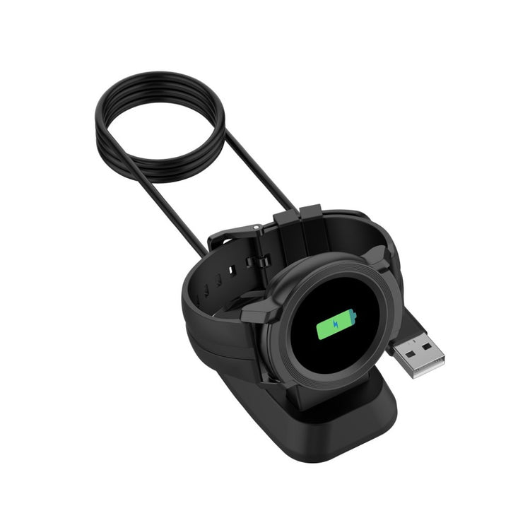 TicWatch E2 / Ticwatch S2 USB Ladestation - Sort#serie_1