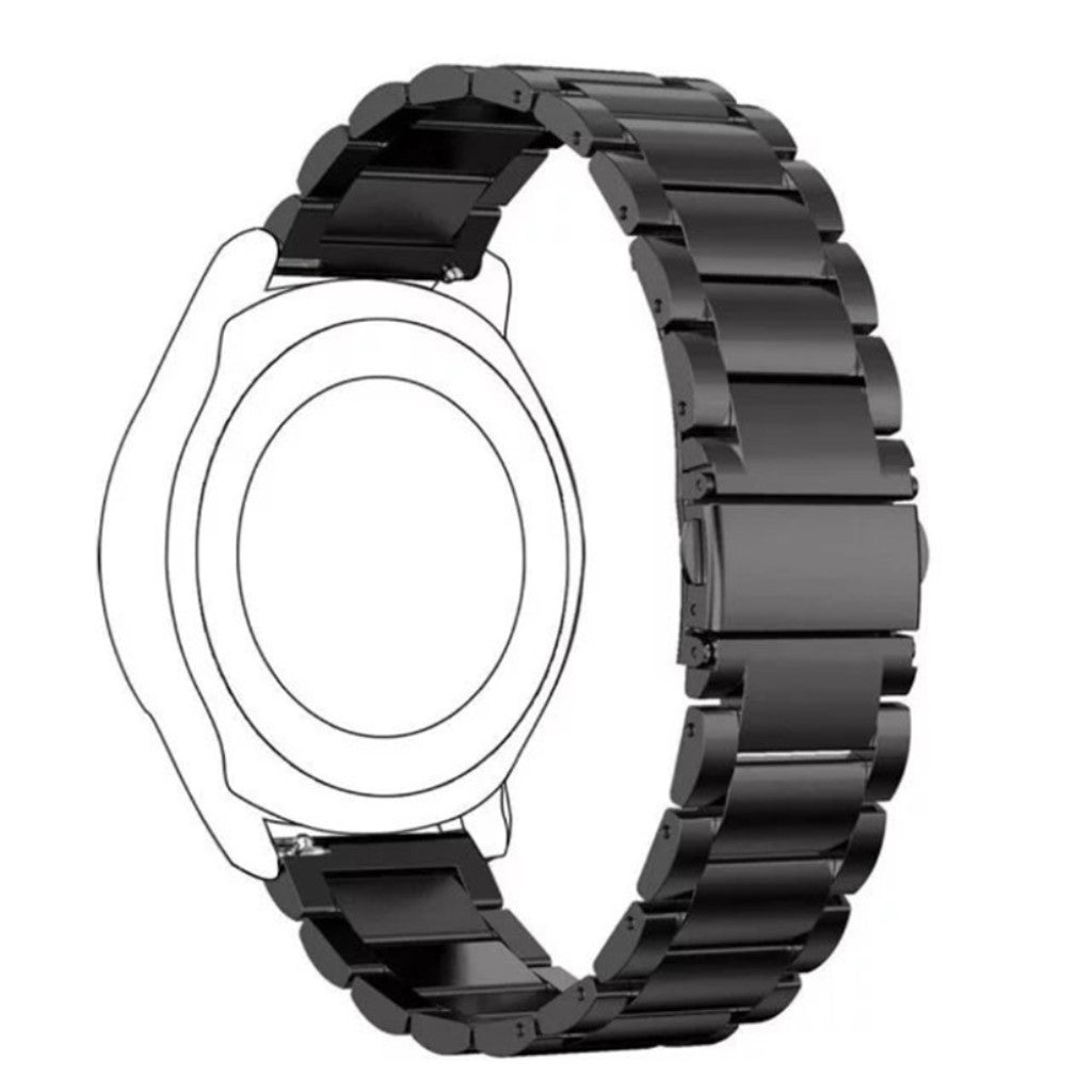 Rigtigt godt Ticwatch Pro Metal Rem - Sort#serie_1