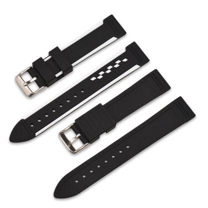 Pænt Ticwatch Pro Silikone Rem - Hvid#serie_3