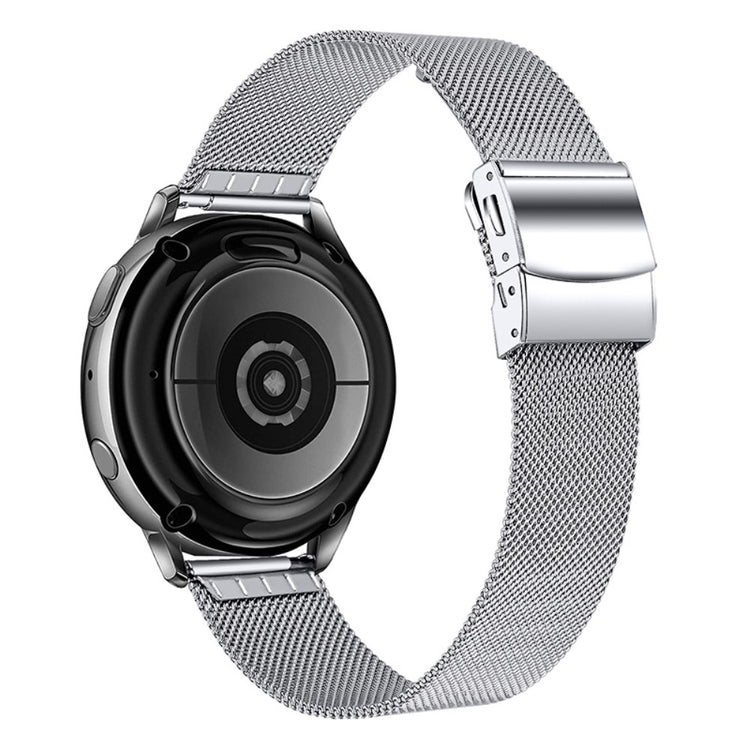 Mega pænt TicWatch E / TicWatch 2 Metal Rem - Sølv#serie_3