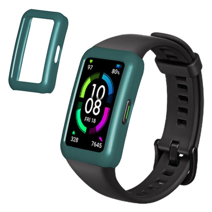 Honor Band 6 Enkel Plastik Bumper  - Grøn#serie_1