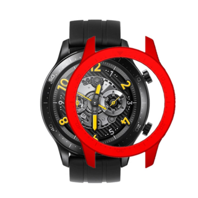 Realme Watch S Pro Enkel Plastik Bumper  - Rød#serie_2