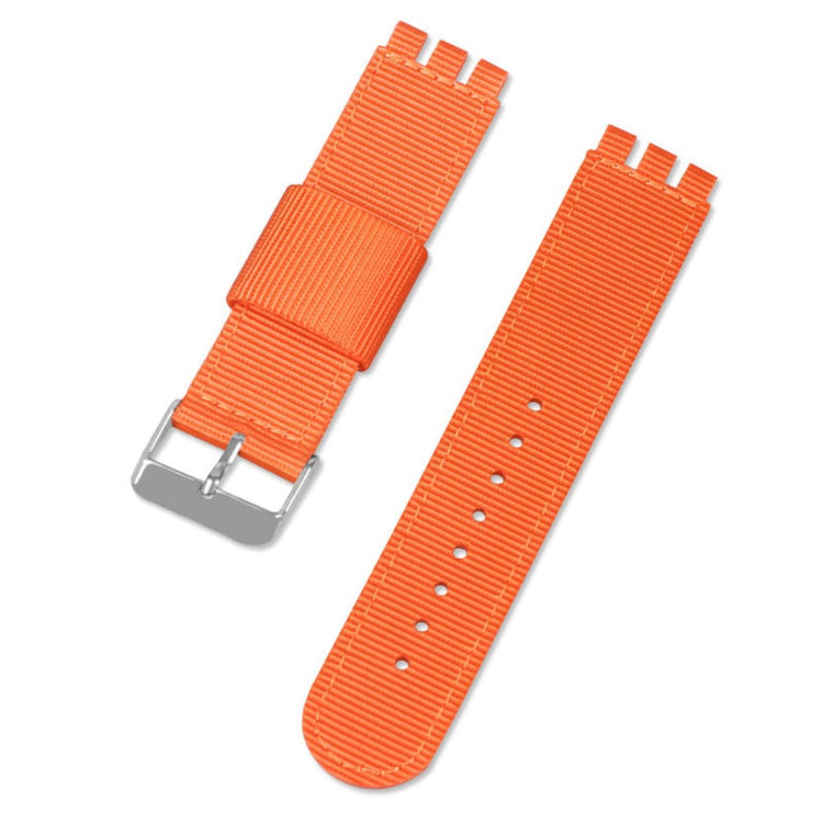 Super skøn 20mm Nylon Rem - Orange#serie_6